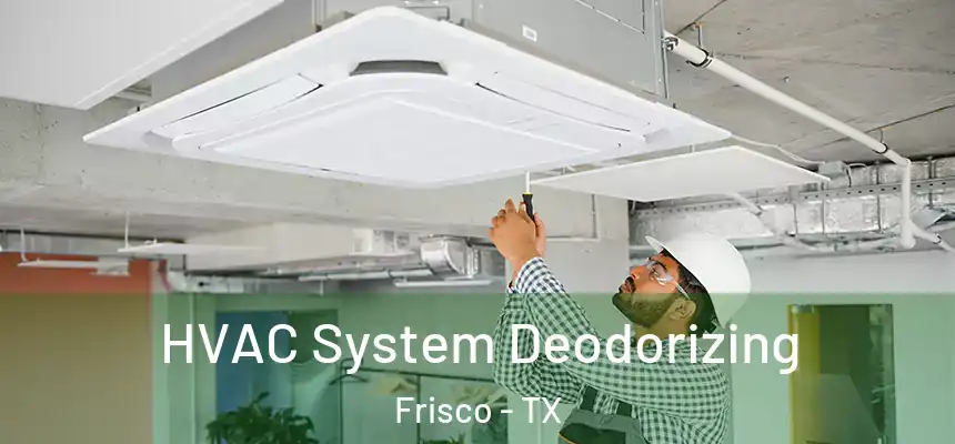 HVAC System Deodorizing Frisco - TX